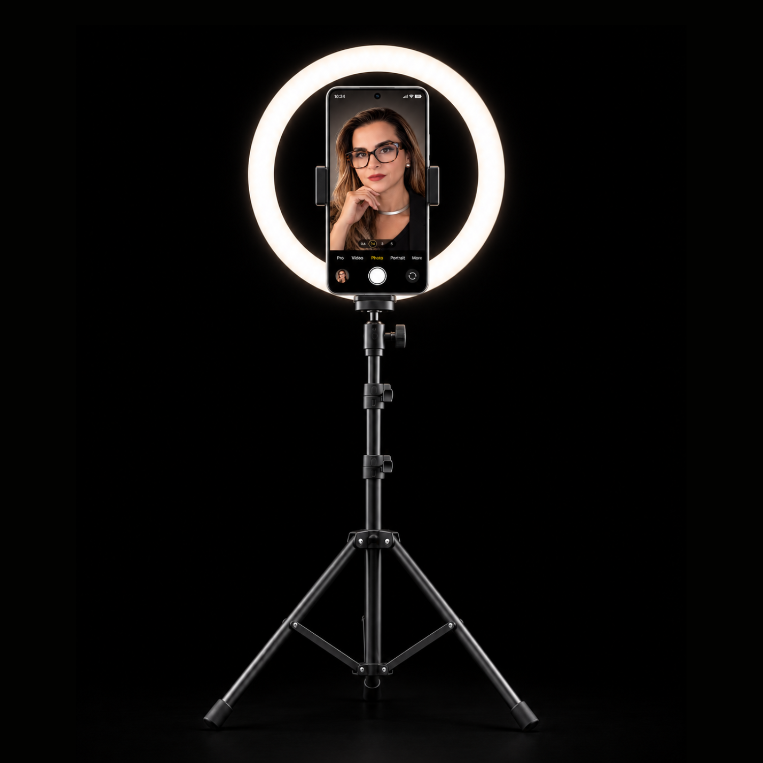 Ring Light + Tripé